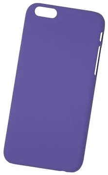 Purple panel for smart phone isolated on white background. Stock Photos