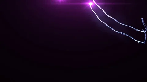 Purple Particle Background with blue optical flare animation with black Stock Footage 122227791