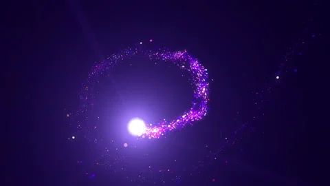 Pink Lens Flare Black Background 4 ANIMATION FREE FOOTAGE HD 
