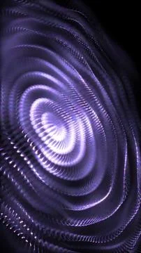Purple Particle Vortex Tunnel Vertical Abstract イラスト素材