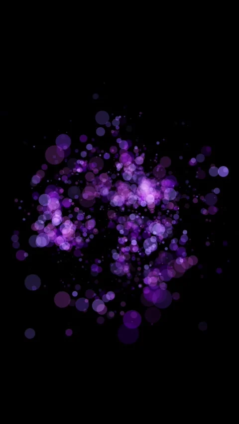 Purple particles Stock Footage 313764341