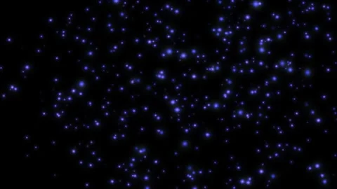 Purple particles moving background. Fast energy flying particles Stock Footage 252093750