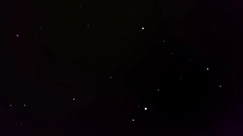 Purple particles moving in a circular path with shiny dot particles background Stock Footage 313006526