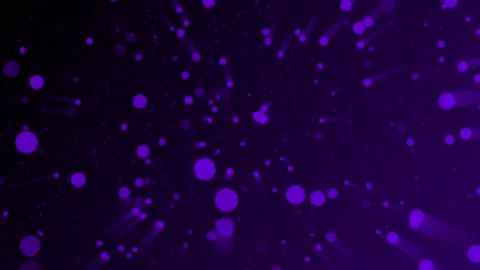 Purple particles with purple light rays background Stock Footage 220661331