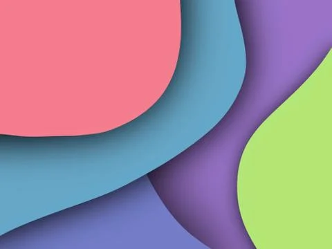 Purple Pastels Stock Illustration