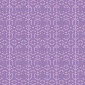 Purple pattern cubes background vector design Stock Illustration