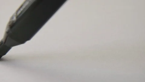 Purple Pen Stock Footage 117776548