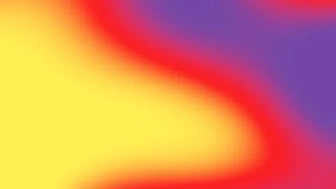 Purple, Permanent Geranium Lake, and Yellow Gradient Background Animation . 動画素材 290145402