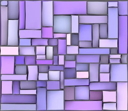 Purple pink abstract pattern tile surface backdrop Stock Illustration