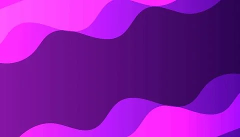 Purple Pink Abstract Wave Gradient Background Stockillustratie