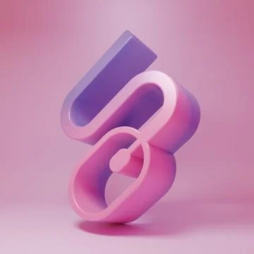Purple-pink Computer mouse icon isolated on pink background. Optical with w.. Stock Illustration