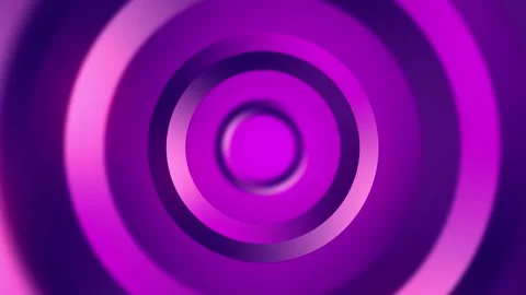 Purple Pink Gradient Concentric Circles Abstract Background Loop Motion Видео 332849945