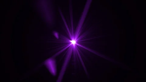 Purple, pink light rays, burst on black background. Stock Footage 106468571