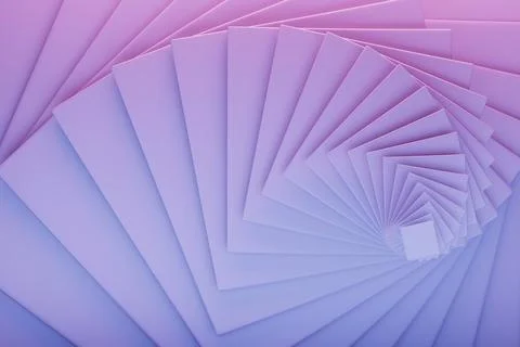Purple pink vortex gradient abstract geometric background, pattern. Lavender  Stock Photos
