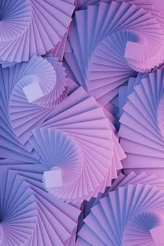 Purple pink vortexes pattern, gradient abstract geometric background. Paste.. 库存照片