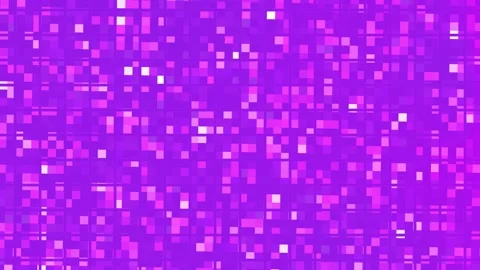 Purple Pixel Grid Animation Background Loop. Stock Footage 286772956