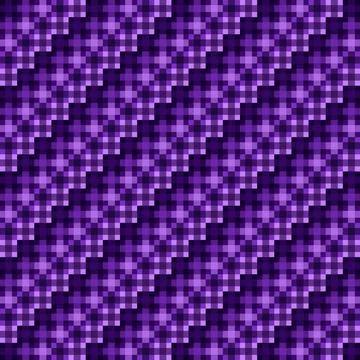 Purple Pixel Grid Pattern - Abstract Seamless Mosaic Checkered Background 스톡 일러스트