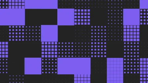Purple pixels and dots in rows pattern Vídeos de archivo 230372249