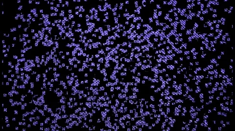 Purple pixels animation Stock Footage 303189417