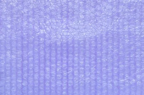 Purple plastic bubble wrap texture background, Polyethylene bubble wrap Stock Photos