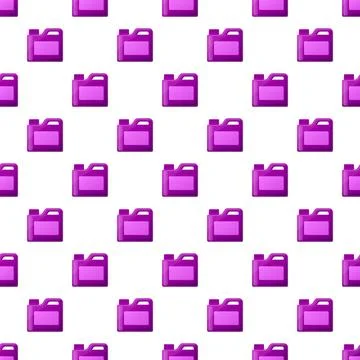Purple plastic canisters repeating seamless pattern background 스톡 일러스트