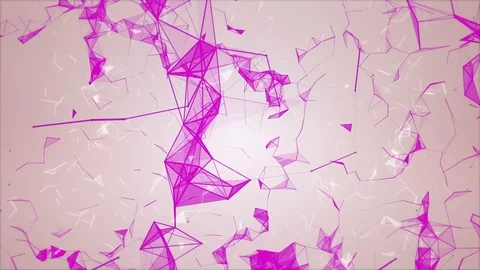 Purple plexus background Stock Footage 89874717