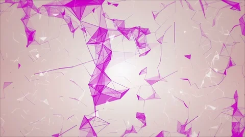 Purple plexus background Stock Footage 89874724