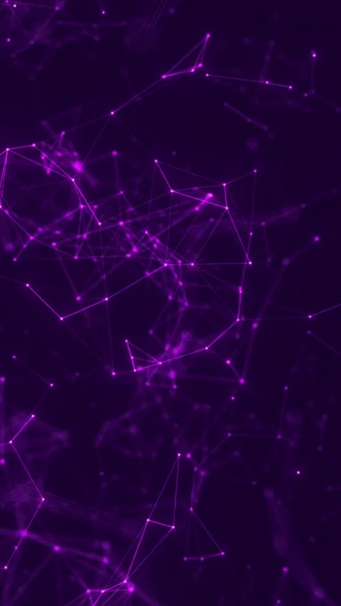 Purple Plexus Connections Stock Footage 316168739