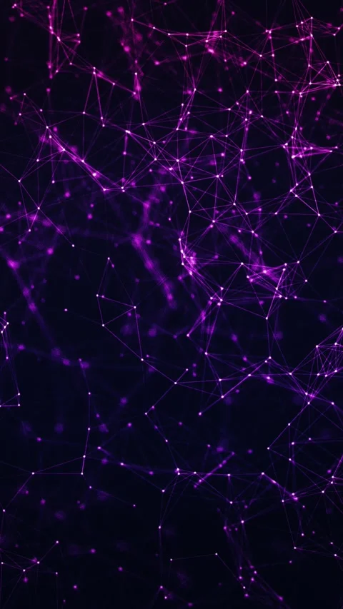 Purple plexus flow Stock Footage 317738318
