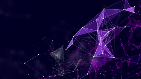 Purple plexus Stock Footage 142827634