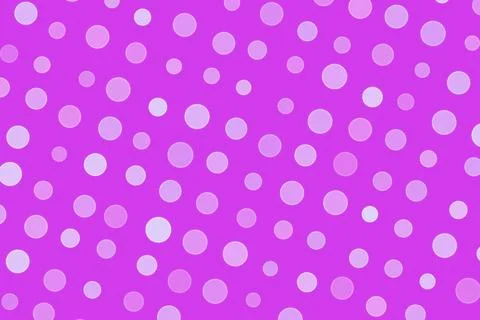 Purple polka dot pattern with light spots on purple background Illustrazione stock