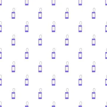 Purple price tag seamless pattern for retail design Stock Illustration