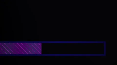 Purple Progress Bar Animation Moving. Stock Footage 335115223