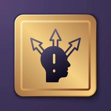 Purple Project team base icon isolated on purple background. Business analysis Stockillustratie