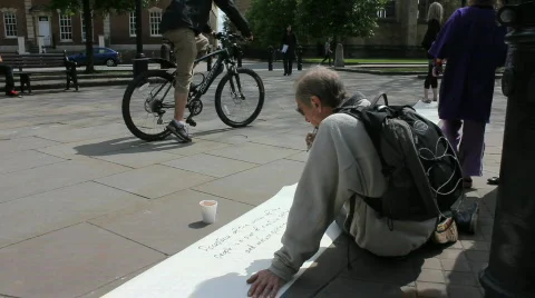 Purple protest 12 Stockbeeldmateriaal 713723