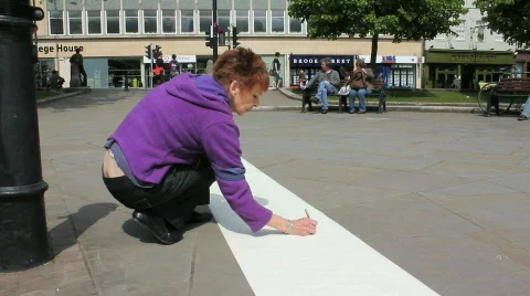 Purple protest 20 Vídeos de archivo 713867