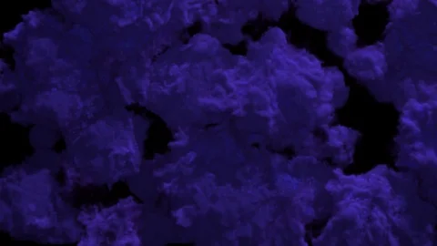 Purple Puffs Of Smoke Transition Stock Footage 100538470