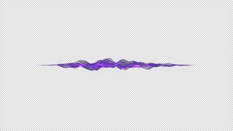 Purple pulse wave motion fluid, alpha channel Video stock 245498451