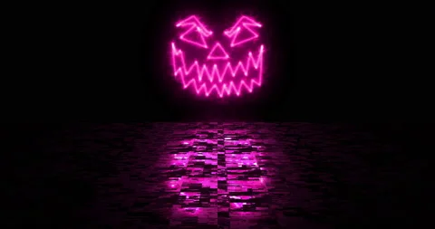 Purple pumpkin with reflection Stock-Footage 217677115