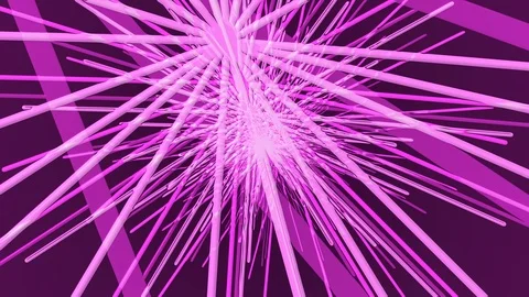 Purple Random Lines Zoom Stock Footage 100506865
