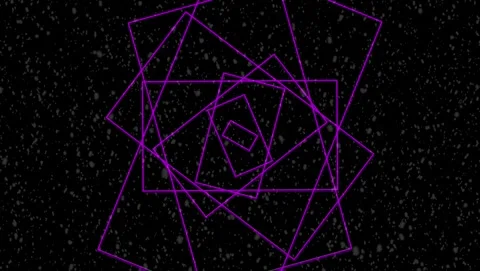 Purple Rectangles Over Dark Speckled Background abstract Stock Footage 317546141