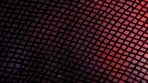 Purple to Red Gradient Mesh Texture Background, Abstract Grid Pattern with .. 库存照片