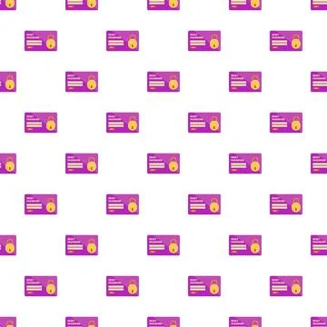Purple reset password pattern with security lock icon Illustrazione stock