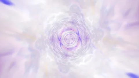 Purple Ring Tunnel VJ Loop Stock Footage 330002287