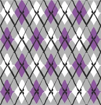Purple Romb Seamless 스톡 일러스트