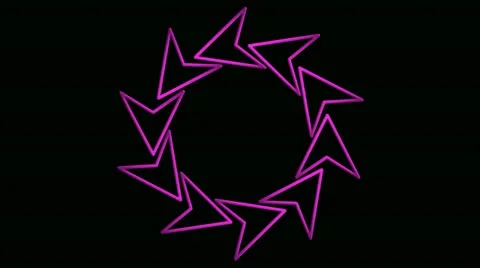 Purple rotation Stock Footage 12157600