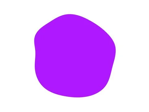 Purple round circle icon pattern, Purple abstract organic blob graphic, Vibra Stock Illustration
