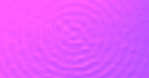 Purple round splash with flowing waves. Neon 3d render liquid spreading in Stock Footage 157426379