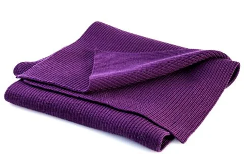 Purple scarf Stock Photos