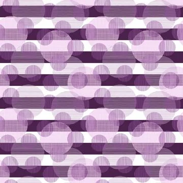 Purple Seamless Abstract Geometric Repeat Pattern Background Stock Illustration
